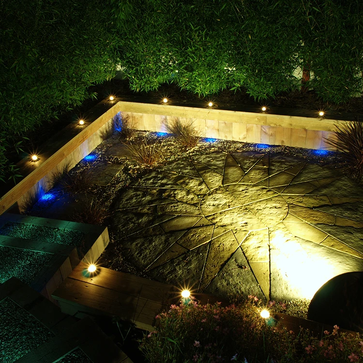 Garden muddy land landscape architecture  wall lamp spotlight IP65 50W Outdoor led rgb dmx 512 spotlight