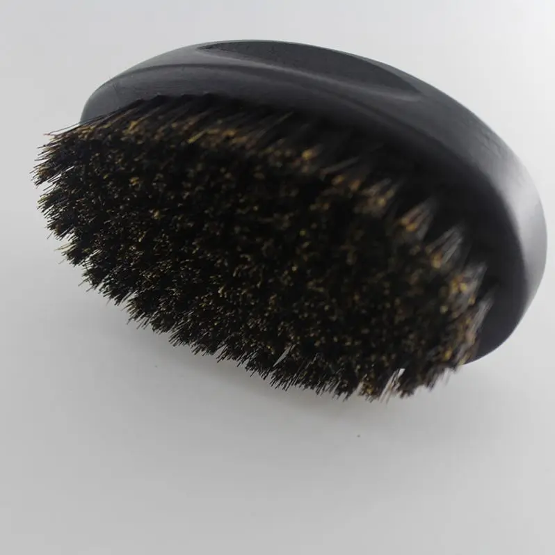 
China wholesale durable wood wild boar bristle beard brush for sale 