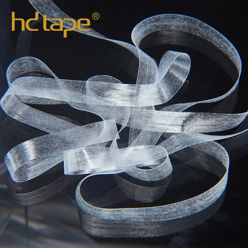 Oeko-tex 100 straight economy mobilon tpu clear elastic tape