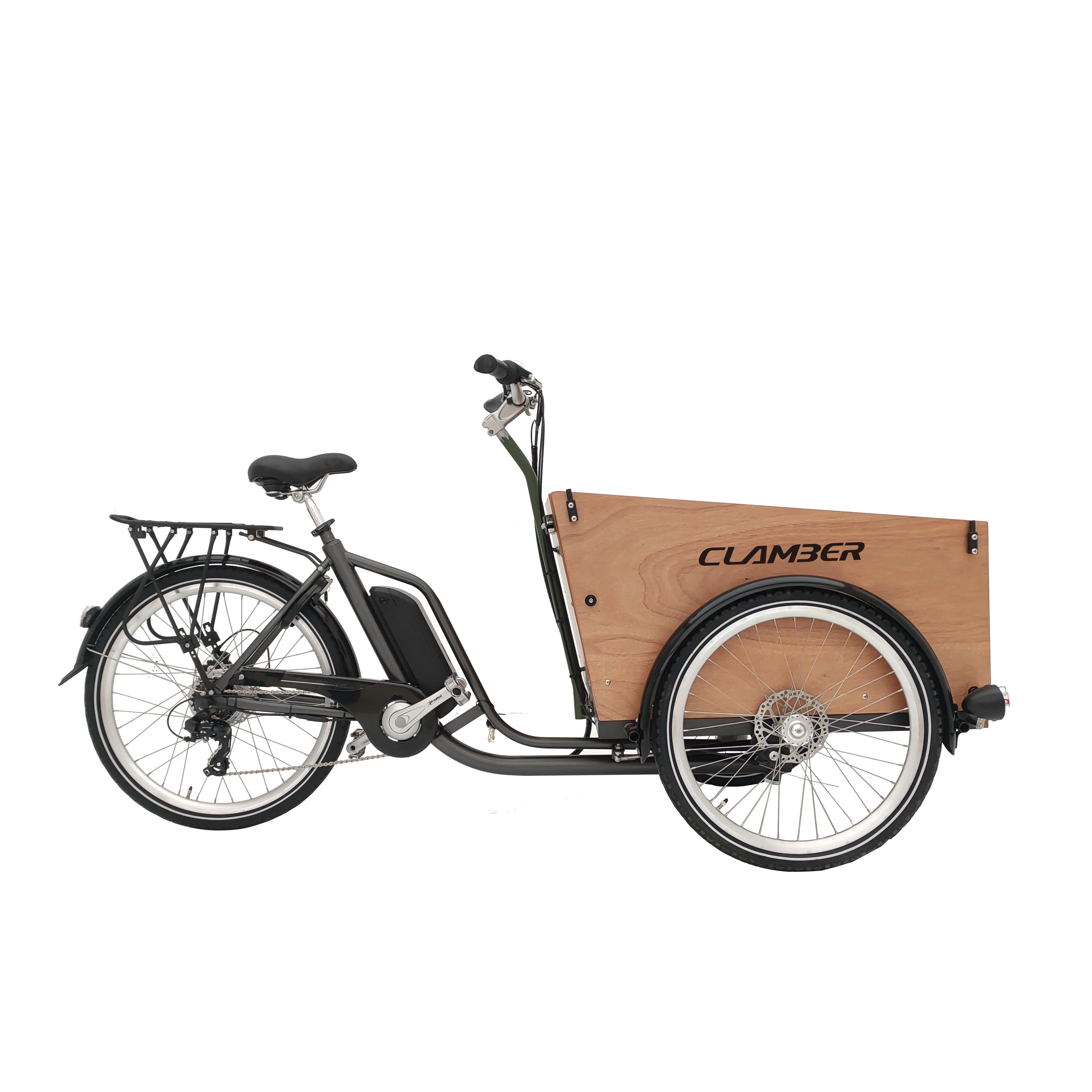 3-колесный грузовой велосипед Bakfiets с дождевиком