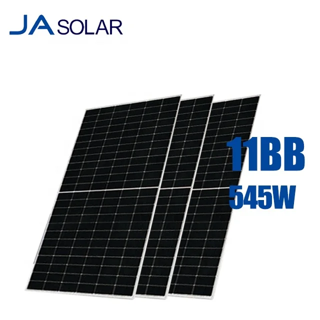 11BB JA класса A 545 Вт, Прямая продажа от производителя, моно полуэлементный модуль солнечной энергии perc