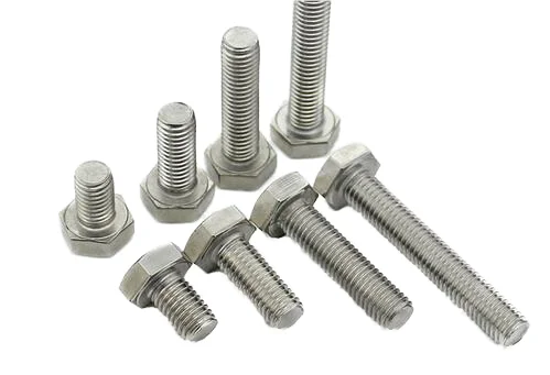 ANSI/ASME B18.2.1 Compliant 304 Stainless Steel Hexagon Head Bolt 1/4-20*1/2 A2-70 Plain Finish ISO Wash White Bolts Category