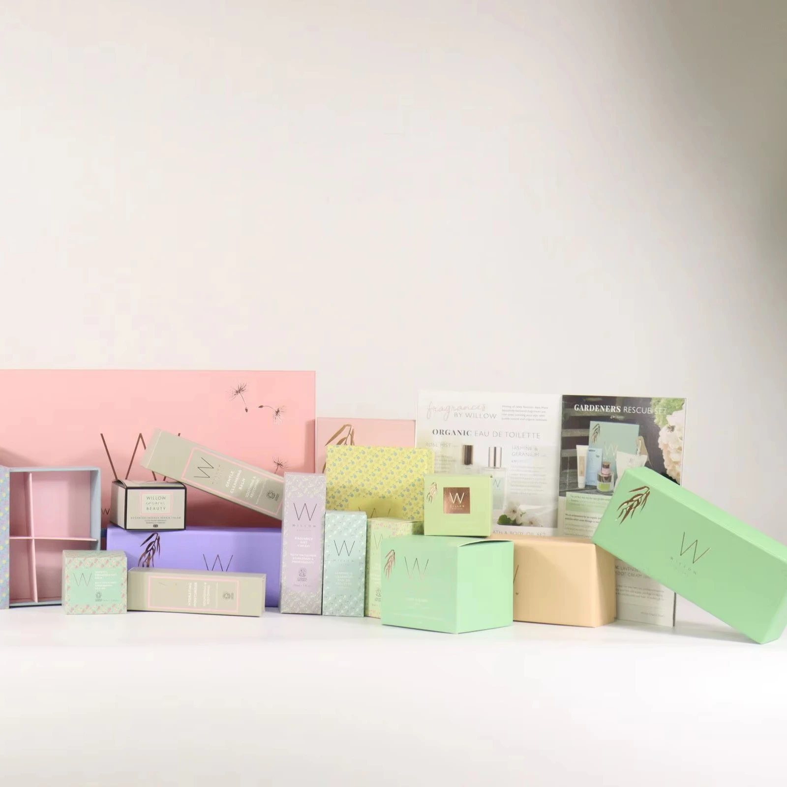 Индивидуальная печать косметический блеск для губ красочная помада бумажная коробка упаковочный набор с крышкой