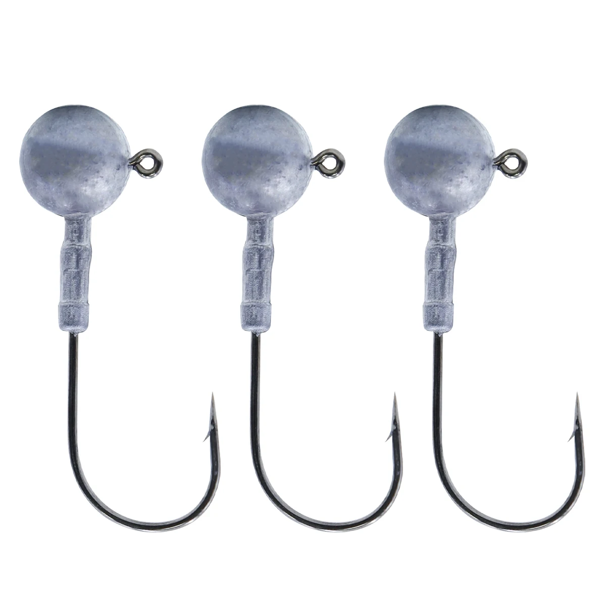 Seacrazy Quality Round Lead Jig Head TroutBass Fishing Crappie Pro Jig Heads 3.5g 5g 7g 10g