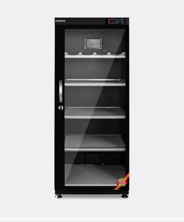ANDBON 155l стальное оборудование для фотосъемки с контролем влажности для хранения объектива камеры