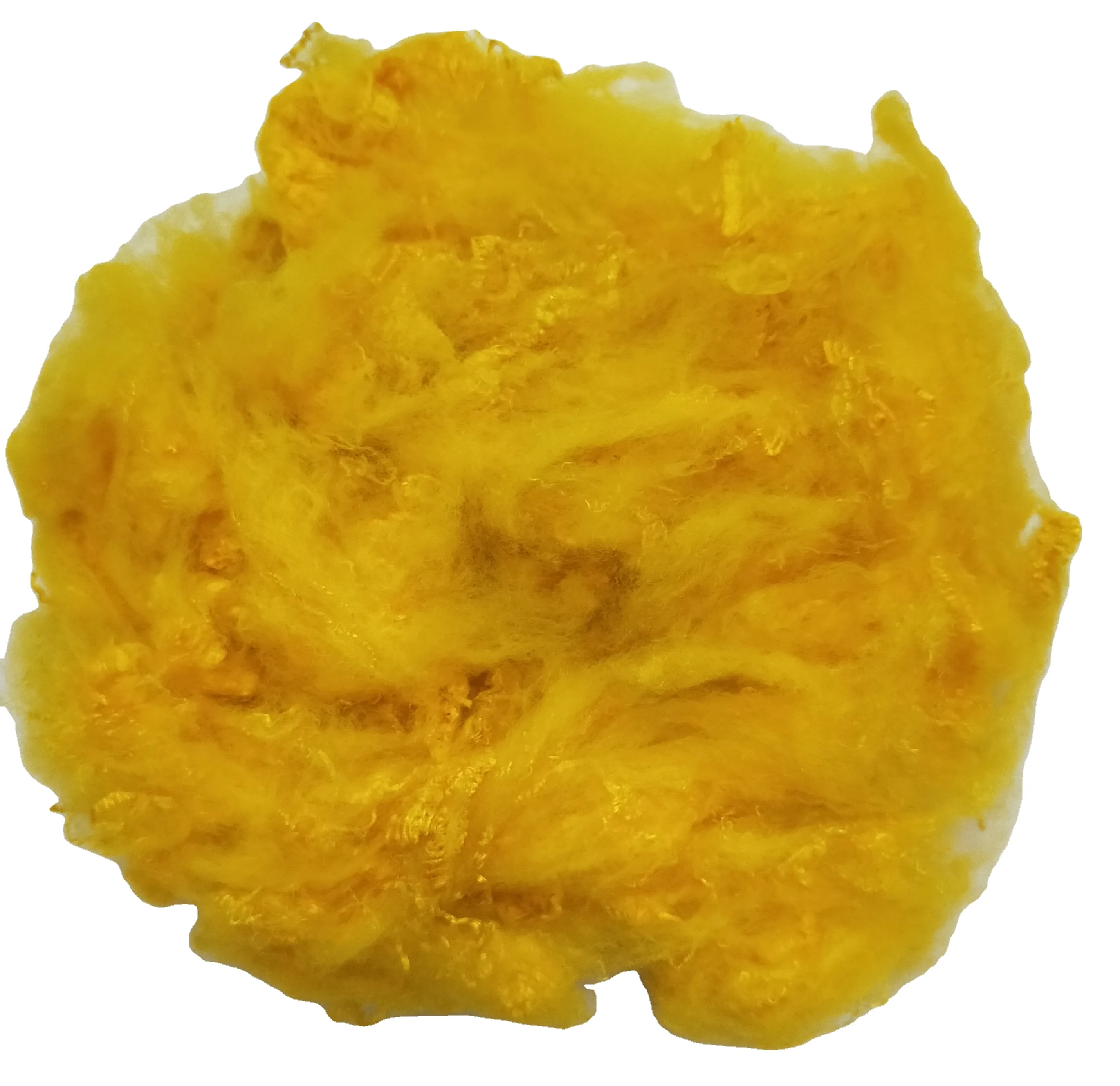 colorful polyester fiber virgin raw polyester staple fiber with good quality