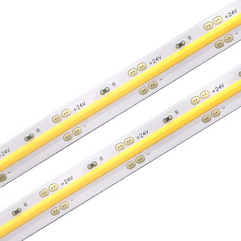 High Power Cri 90 95 98 2700K 3000K 4000K 5000K 6000K 480 528 720 800 840 12v 24v streifen licht stripe tape cob led strip light