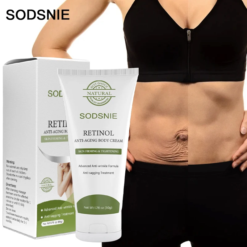 SODSNIE Retinol Anti-aging Body Cream 50g Box Adults Hair Removal Cream Female Libido Enhancer Skin Care Repair Cream 3 Years