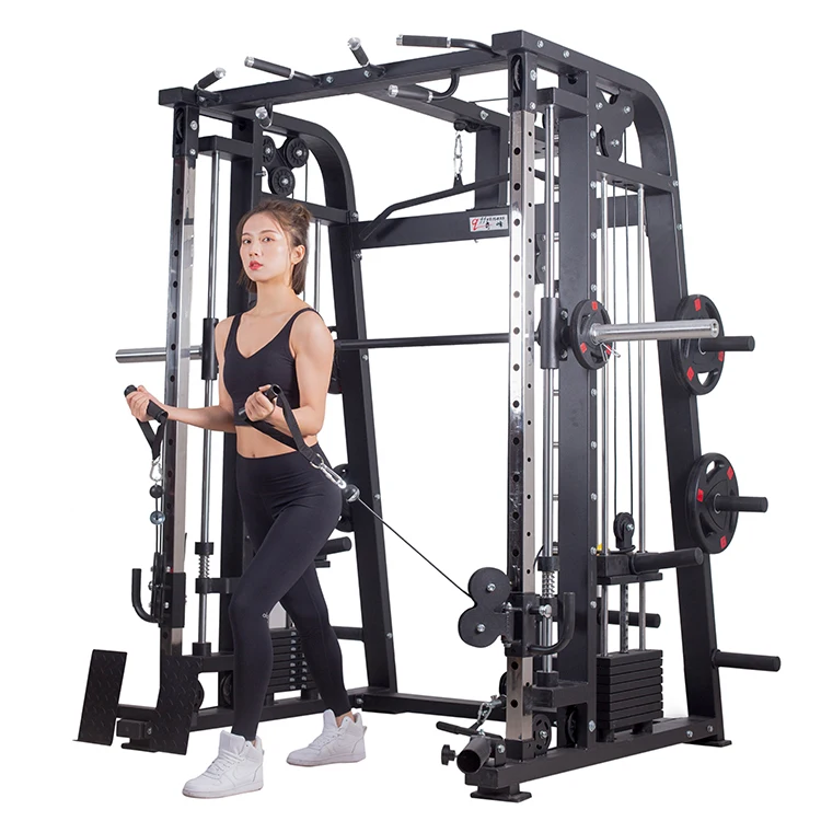 Factory sale various widely used multifunction smith machine home gym