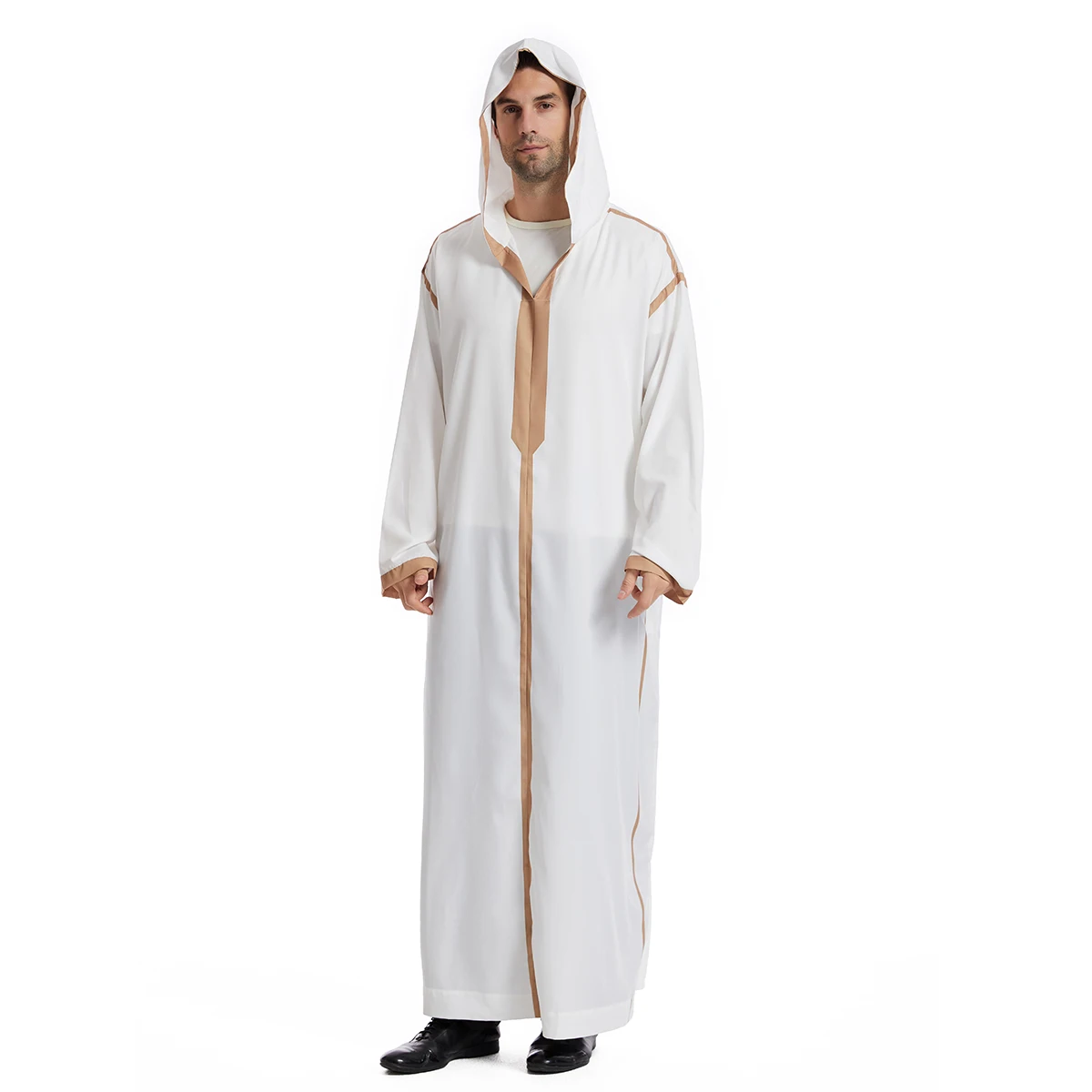 men djellaba perfect for ramadan moroccan kaftan with hood mens hooded jubba thobe boys muslim arab robe