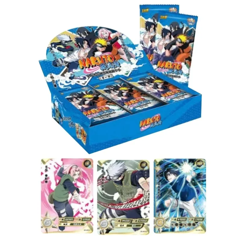 Wholesale 48box Na ruto Kayou Tier 1 Wave 1 Card CCG Trading Cards Anime Collection Game Playing Paper Card Christmas Gifts