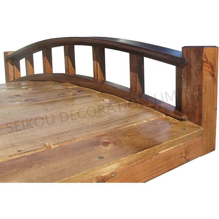 Creek Wooden Arch Bridge Garden Bridge for Sale
