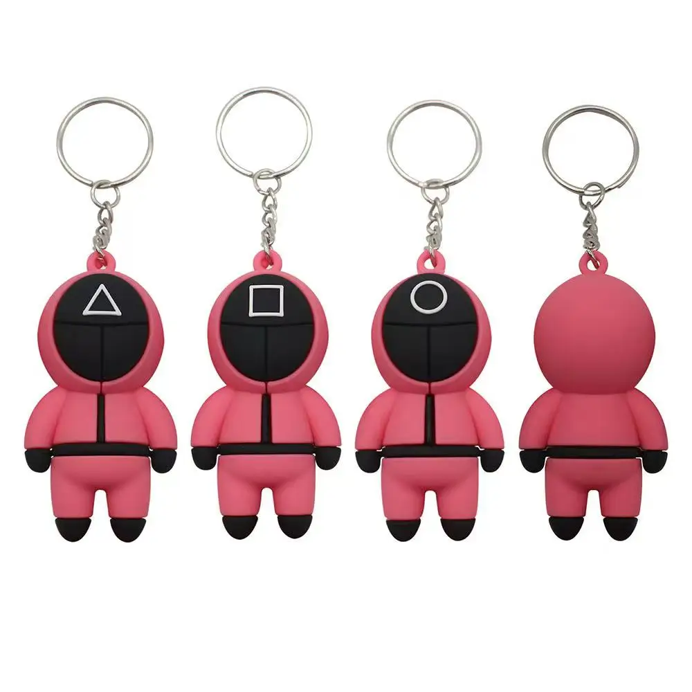 2021 New Korean Series Squid Game Keychain Doll