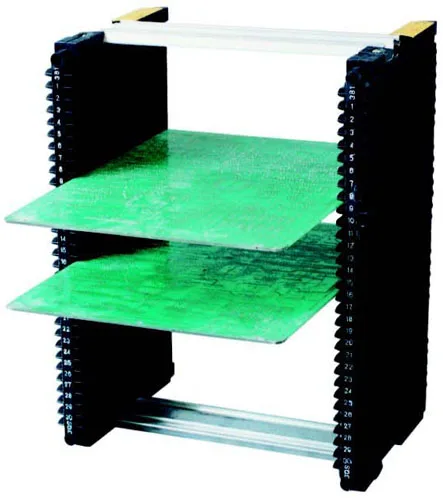 Антистатический стеллаж для печатных плат Cleanroom ESD циркуляционный PCB лоток SMT специальный кронштейн регулируемый размер