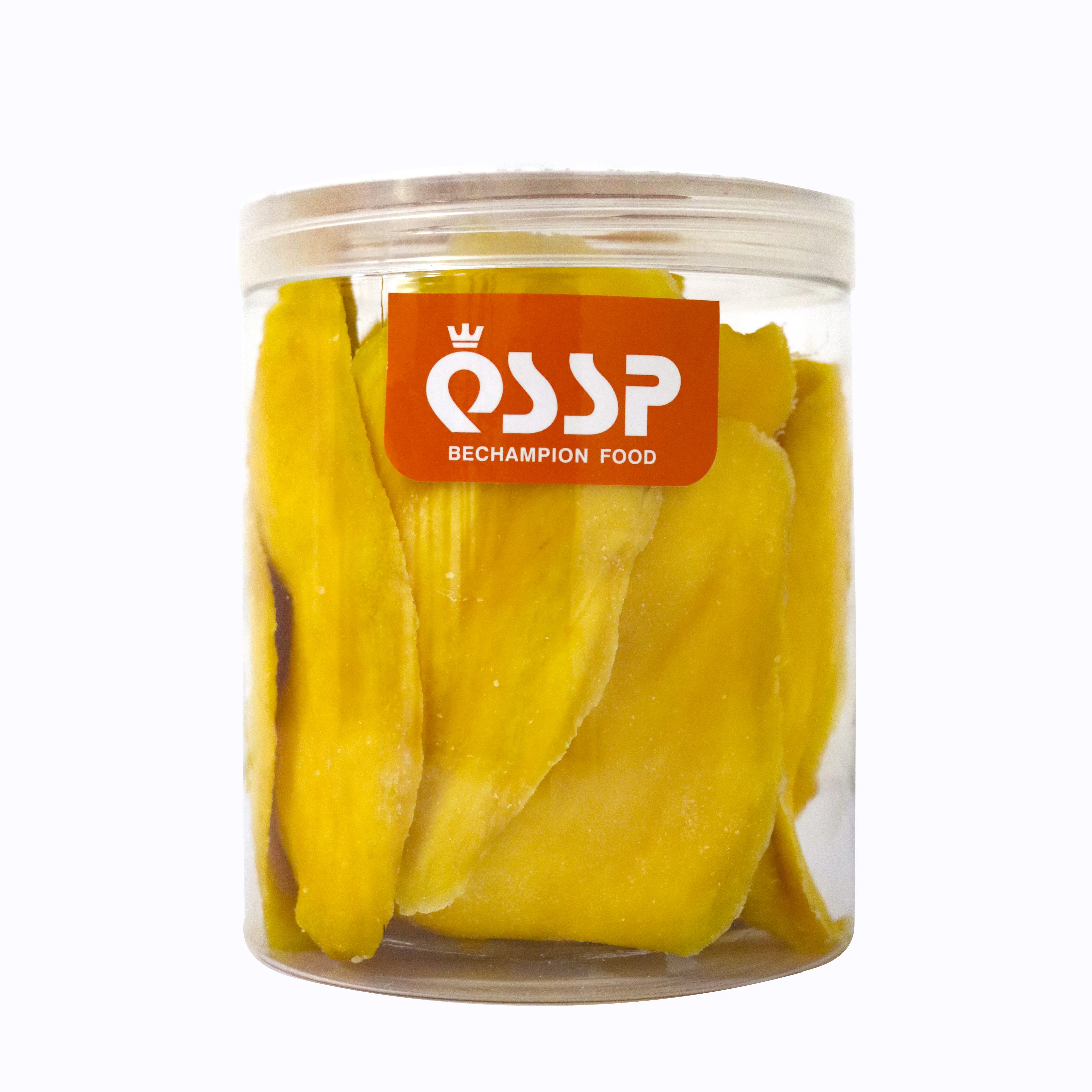280G high specification Chinese plant low sugar frozen organic soft mango  dried slices dry fruits and nuts