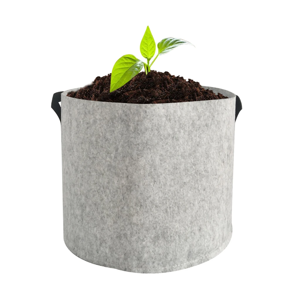 Hot Sale Factory Directly  5 10  20 30 gallon Fabric  Grow mushroom spawn growing bags garden bags for growing vegetables