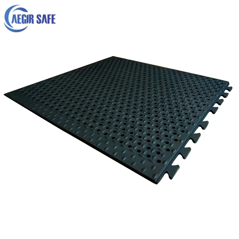 AEGIRSAFE ESD Oil Resistant Nitrile NBR Rubber Antifatigue Mat