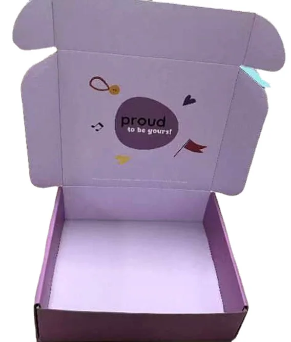 Eco friendly Custom Printing Logo Clothing Mailer Shipping Packaging Paper Box Cosmetic Gift Cardboard Kraft Paper Boxes