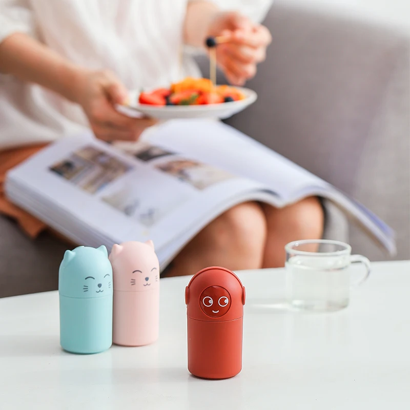 Factory Cheap Giveaway Restaurant Large Capacity Funny Creative Kitty Toothpick Dispenser Container Box Plastic Holder