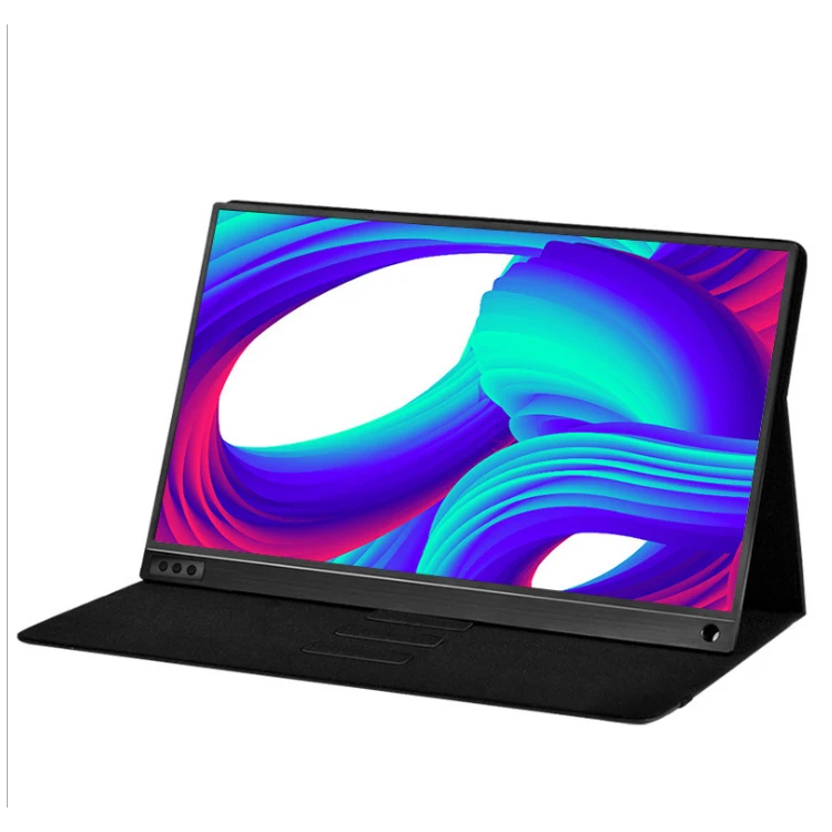 Wireless portable monitor hd 15.6' portable monitor oem with battery, touch screen function