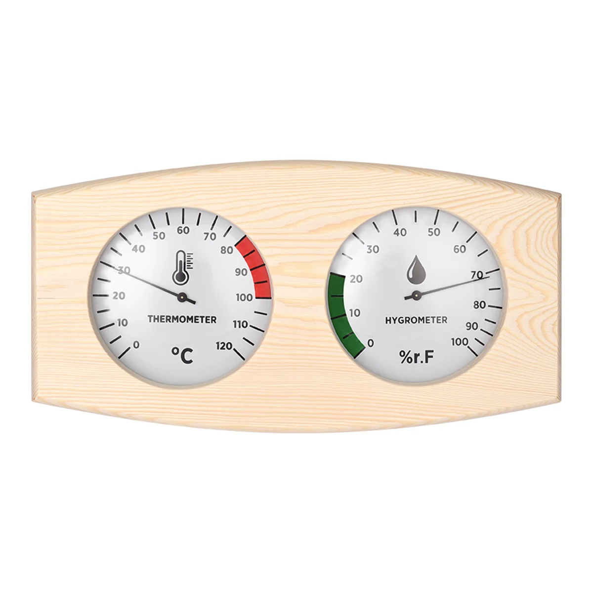factory price  high quality  wooden  Sauna thermometer  hygrometer