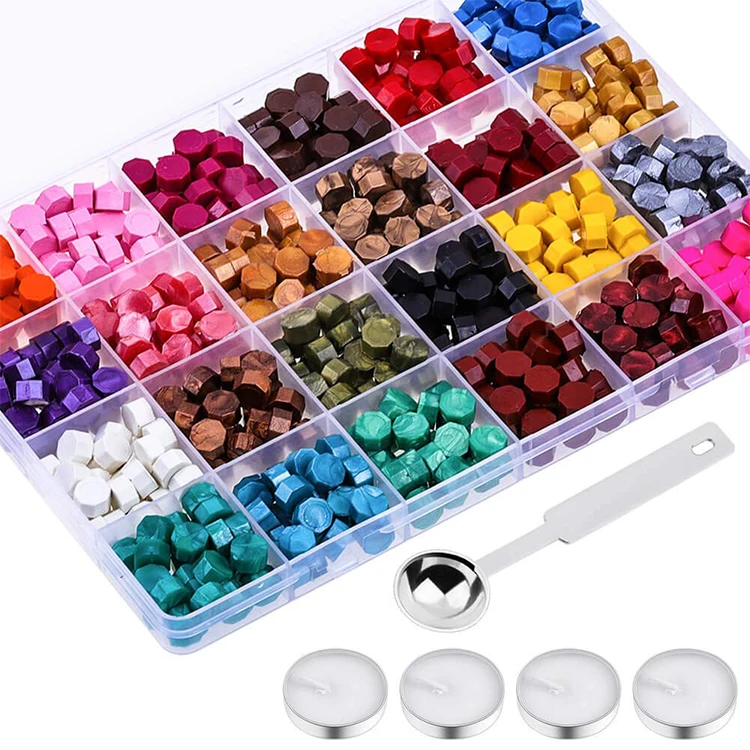 Custom Burner DIY Logo  Letter Sealing Wax Seal Beads Beans  for Stamp Kit