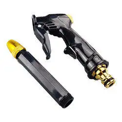 NBT 2024 Hot Selling 360 Degree Rotation Adjustable Watering Patterns Nozzle Garden Hose Car Water Gun