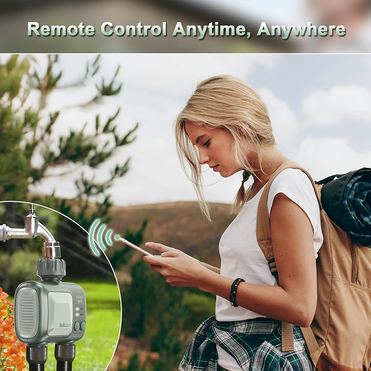 New Design Automatic Smart WiFi Garden Water Timer Automatic Irrigation Timer Controller For Garden Outdoor Use
