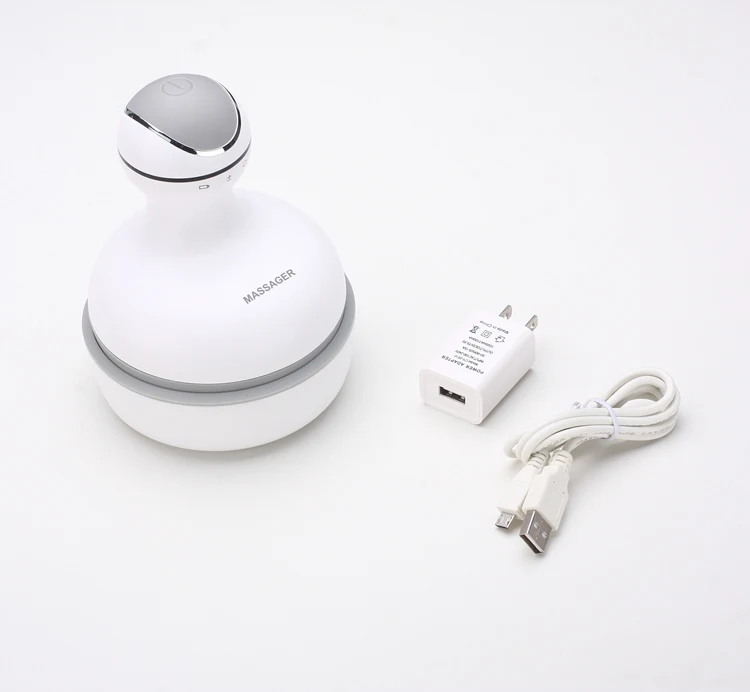 KIKI NEWGAIN Waterproof Hand Held Silicone Octopus Automatic Vibrating hair Scalp Electric Head Massager