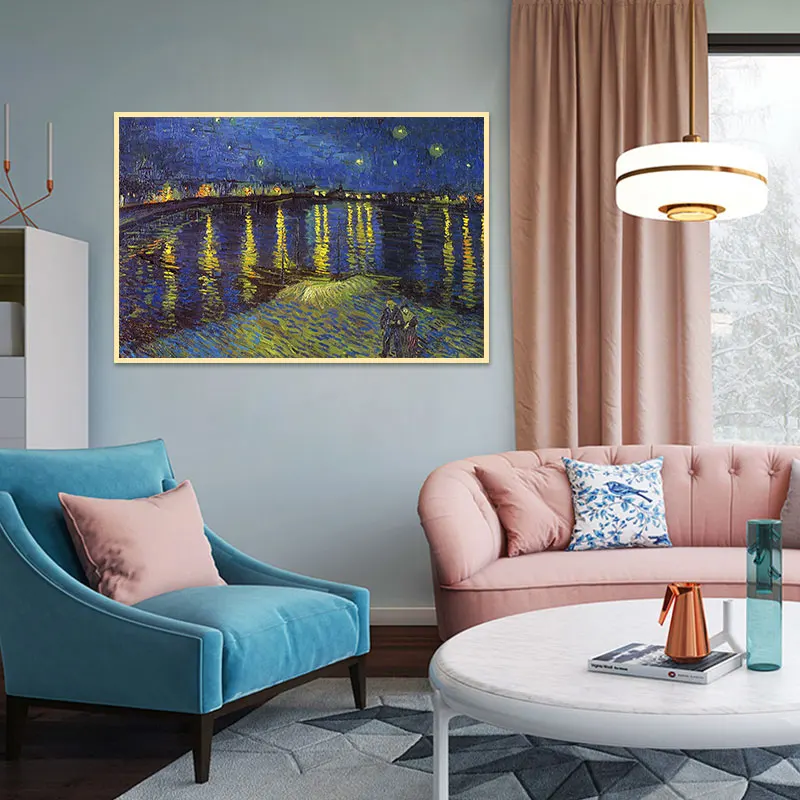 Star Wood puzzle education children adult casual board puzzle game starty night 1000 pieces of puzzle wall art