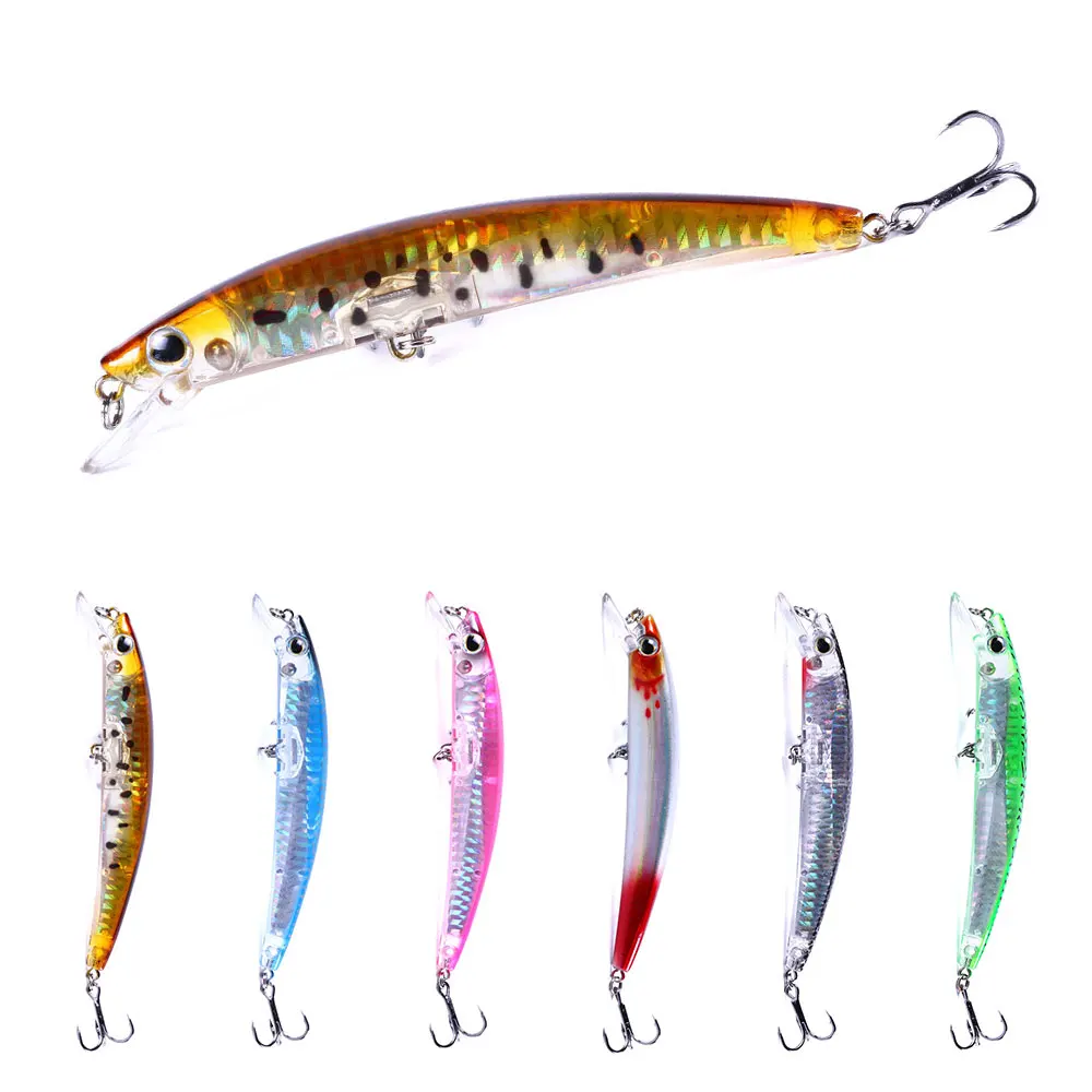 Wholesale 12cm 14g ABS Hard Plastic Bait Minnow salt water fishing lures