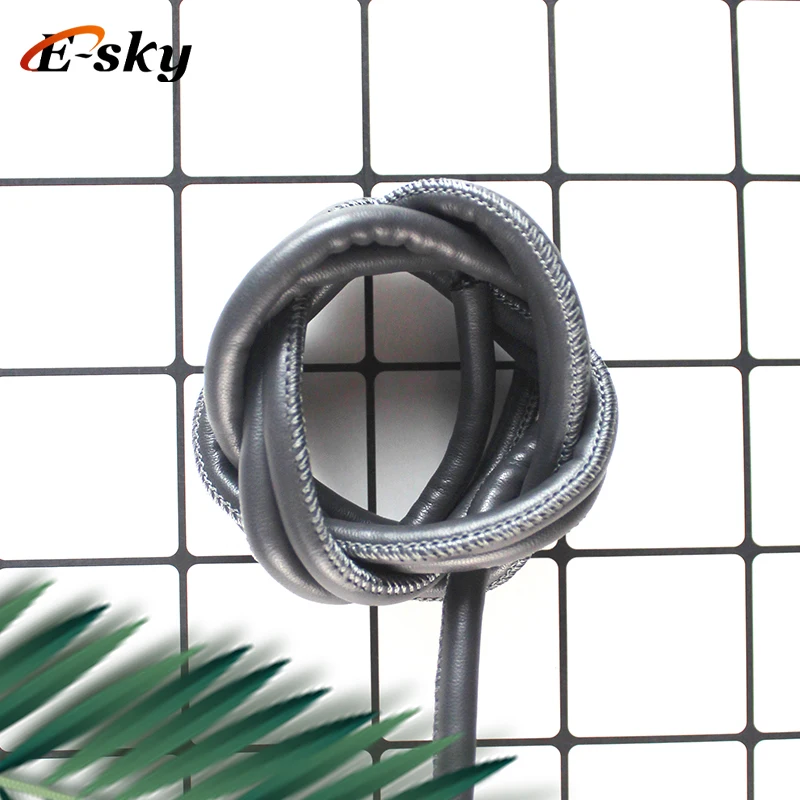 Excellent Quality Round Leather Cord Suture Decorative Cord For Bags Bracelet Accessories