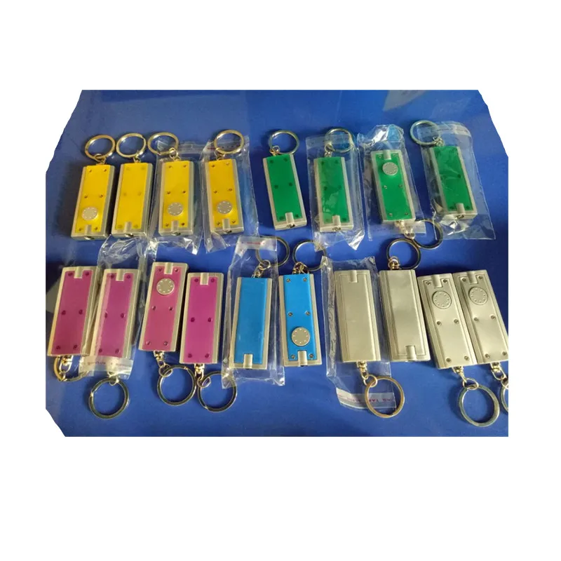 low price promotion gift portable led mini flashlight torch with logo customized