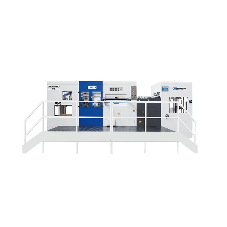 Hot Foil Stamping Flat Bed  punching paper processing box making Die Cutting Machine cutter