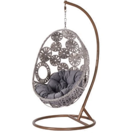 Swing Hanging Chair Garden Single Seat Adults Swing Egg Chair