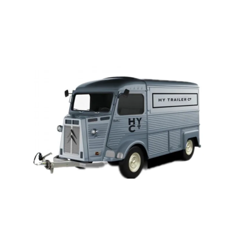 HY Van Food Trailer  Ice Cream Hot Dog Mobile Kiosk Food Truck for Sale