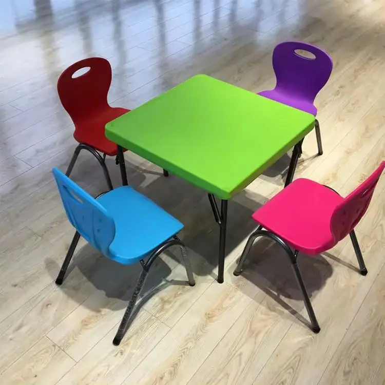 Wholesale modern study folding table design child work table for kids learning