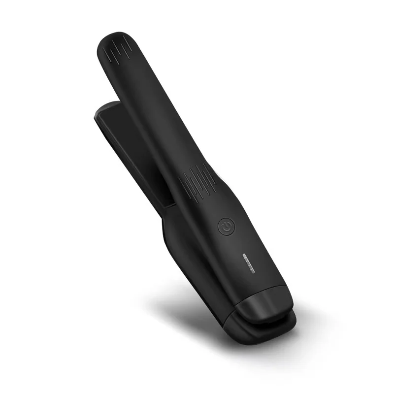 2025 New Cordless wireless portable flat iron Mini USB Curling straightener duet style 2-in-1 hot air styler