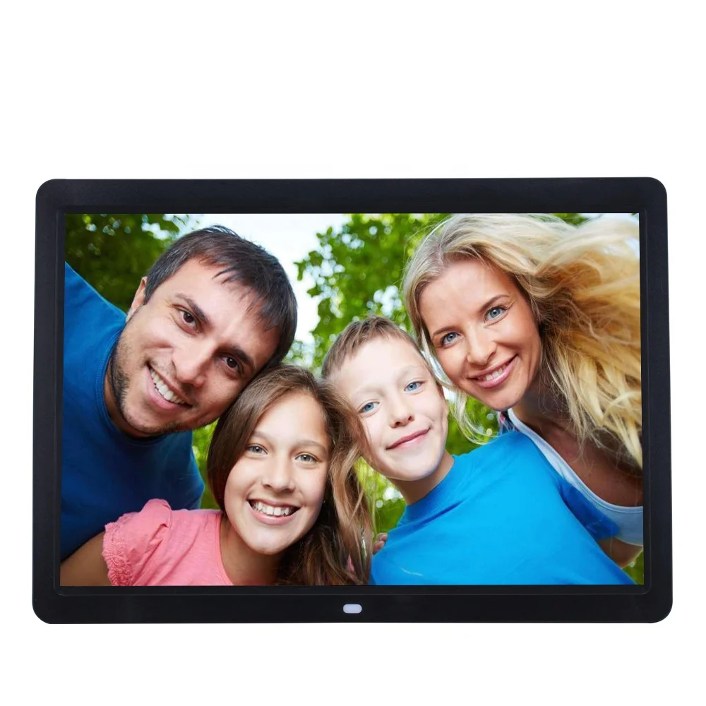 Digital Picture Frame Support Full Sexy Hot Sell 15 Inhc Mini Clock USB Acrylic Oem Audio Unit APE ACC Card Video DPF Languages