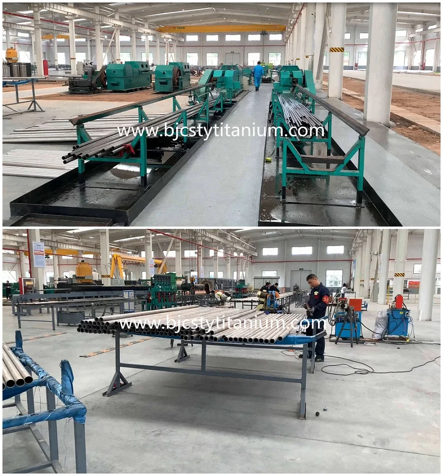  Горячая Распродажа титановая труба ASTM B337 B 338 класса 2 толщина тонких стенок