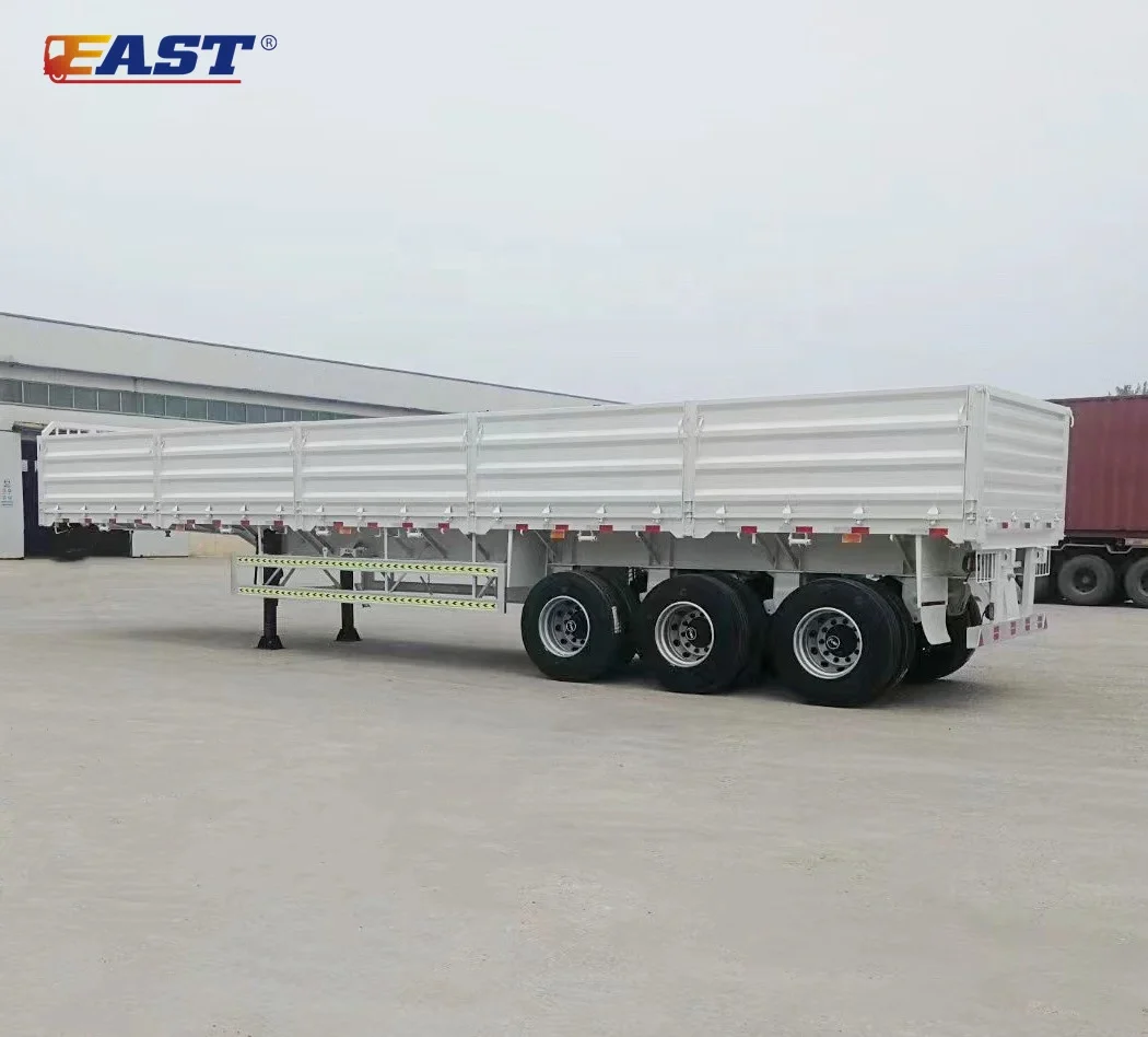 EAST Grain transport trailer with small door on side wall