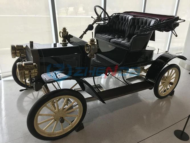 High Quality Battery Operated Outdoor Classic Black Vintage Car/Golf Car for Sale