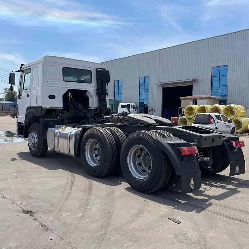 Manufacturers Supply Sinotruk Howo 6x4 tractor truck  371 380  400HP  Weichai Engine Euro 3 Emission LHD  trailer head For Sale