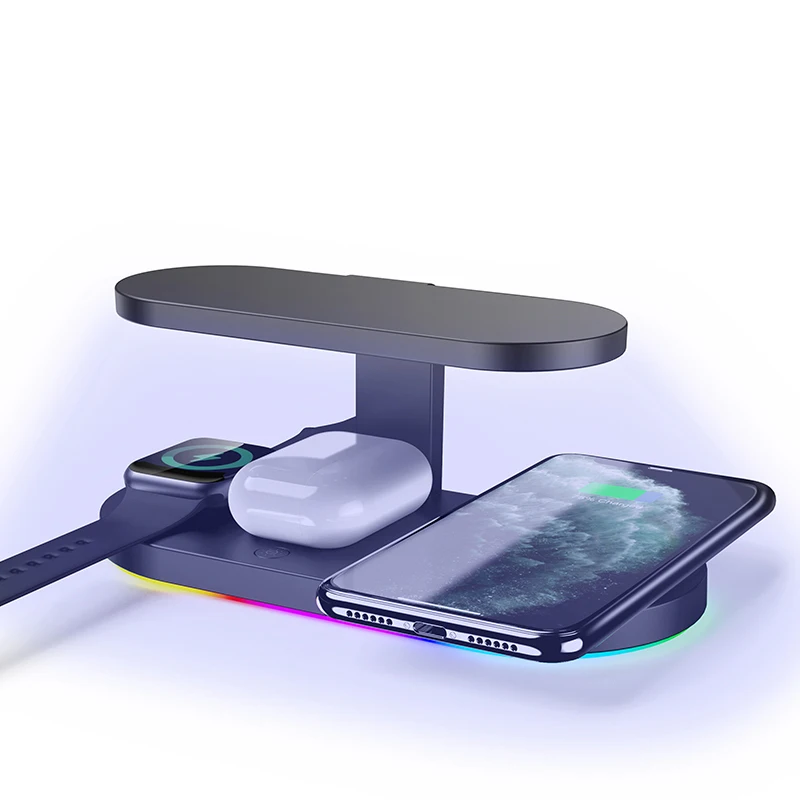 
Gadgets 2020 Technologies Tecnologia 4 In 1 Fast Wireless Charger Stand 