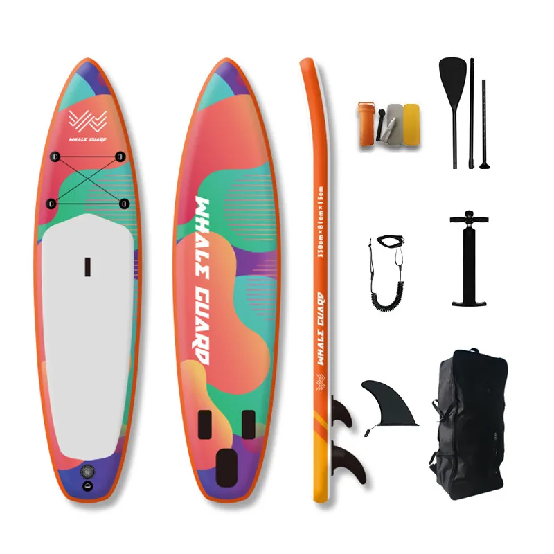 2021 UV Printing High Quality Bright Color Inflatable Paddle Board SUP Board Inflatable Stand Up Paddleboard