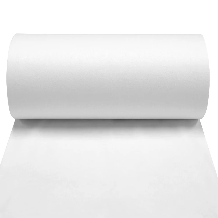 Non-Woven Fabric Cloth Roll Biodegradable Cotton Pp Pe Hydrophobic Material Baby Non Woven Wet Wipes Spunlace Nonwoven Fabric