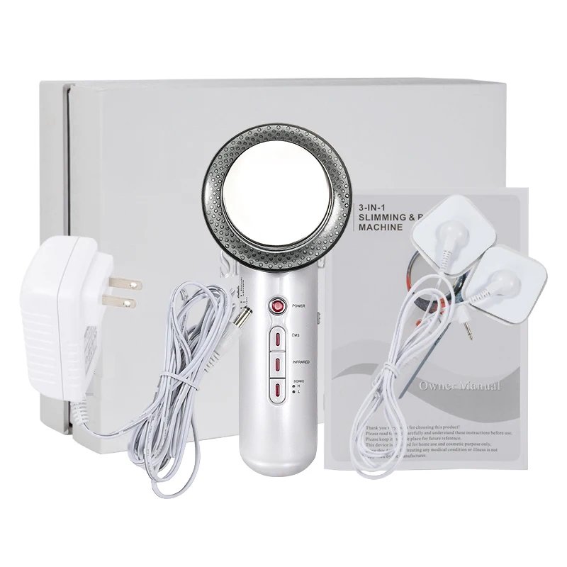
Versatile Large Super Probe ultrasonic Home Use Portable Galvanic Body Slimming Machine 