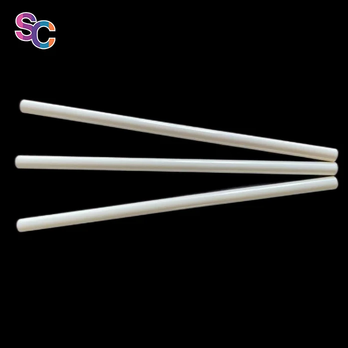 High grade ceramic zta custom ground ceramic hollow tube high temperature ceramic tube