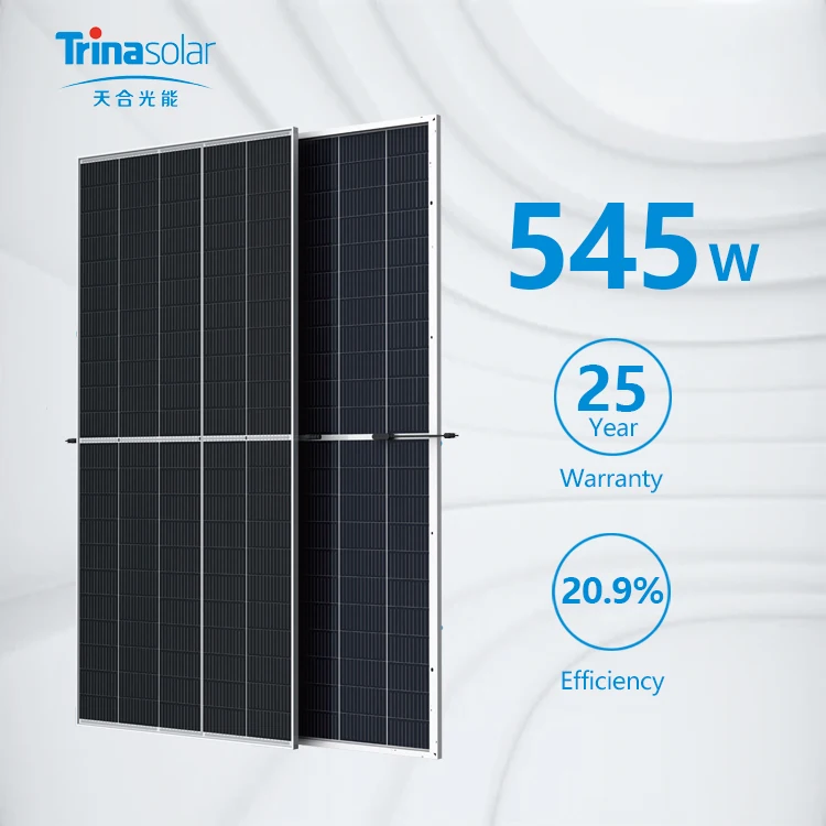 Trina солнечная панель vertex 525w 530w 540w 545w 550w двусторонние двойная стеклянная Половина cut панели солнечных