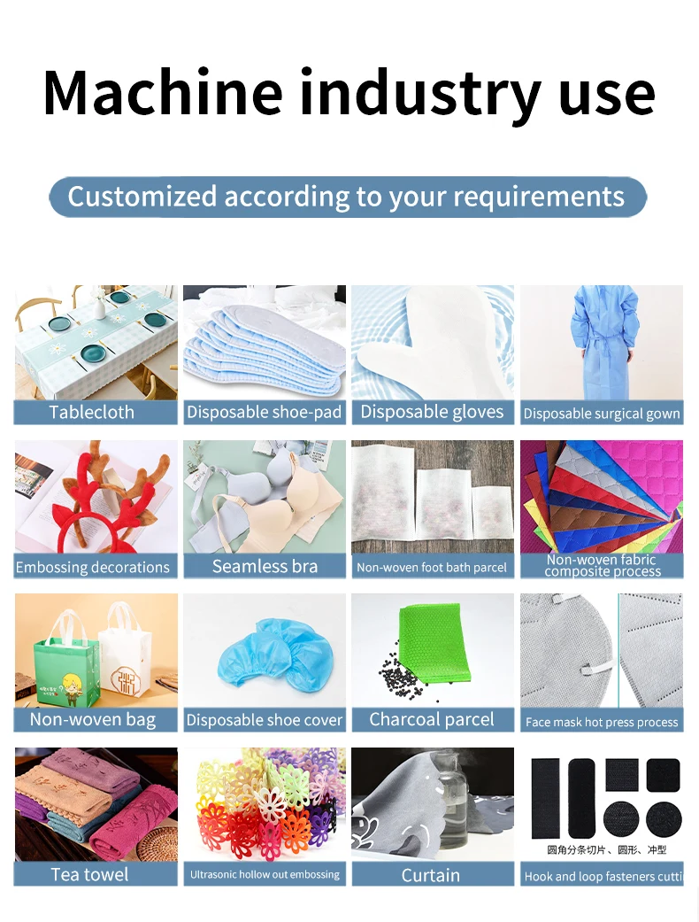 Make Customization Lace Sealing Roller Size 50mm Production Underwear Lace ultrasonic sewing machine